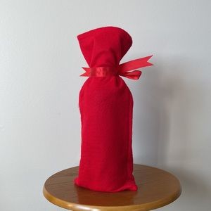 Vintage Holiday Add On Vintage Felt Wine Bottle Holder With Moose Poshmark